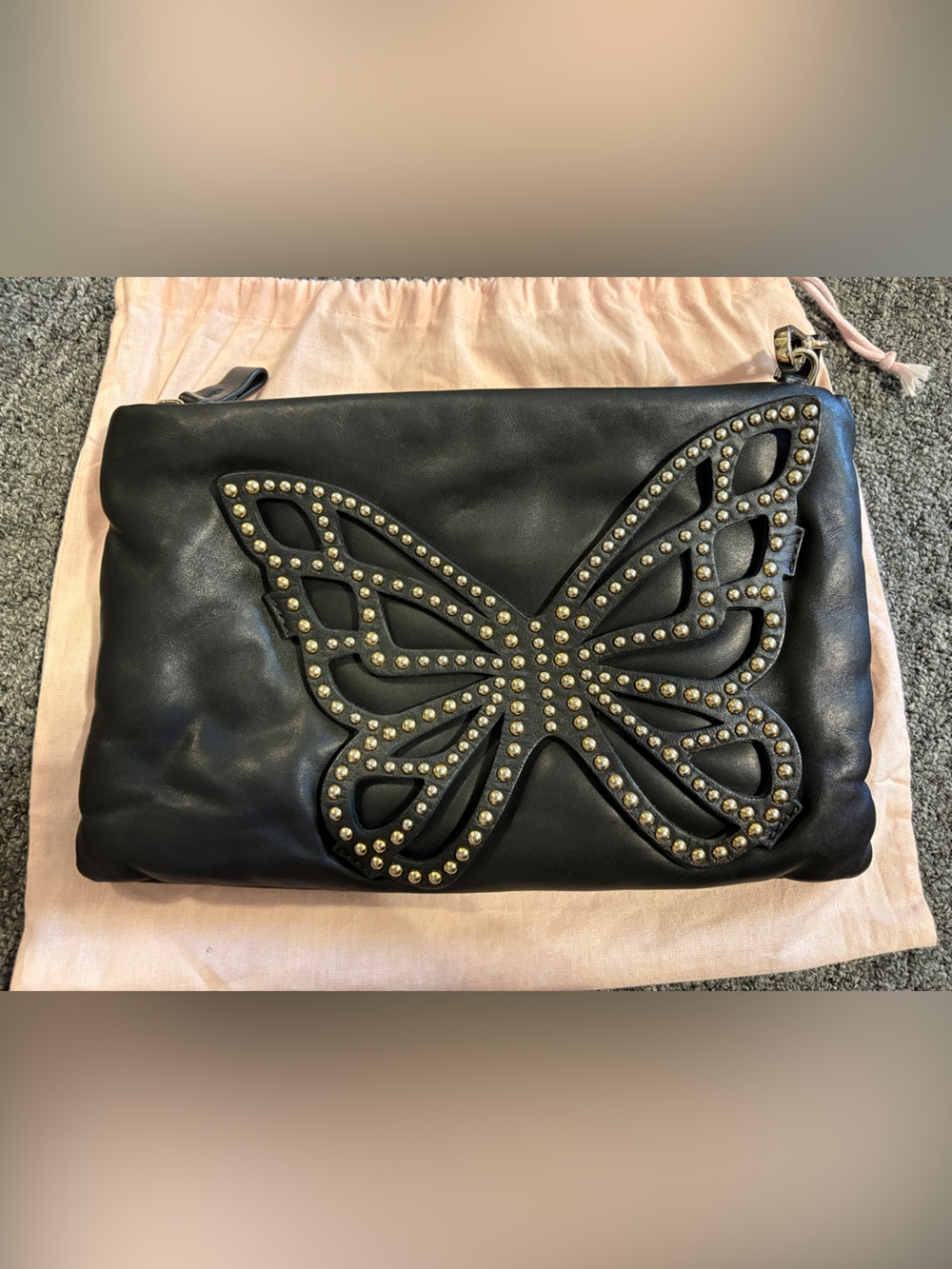 Sophia Webster Flossy. Butterfly pouch